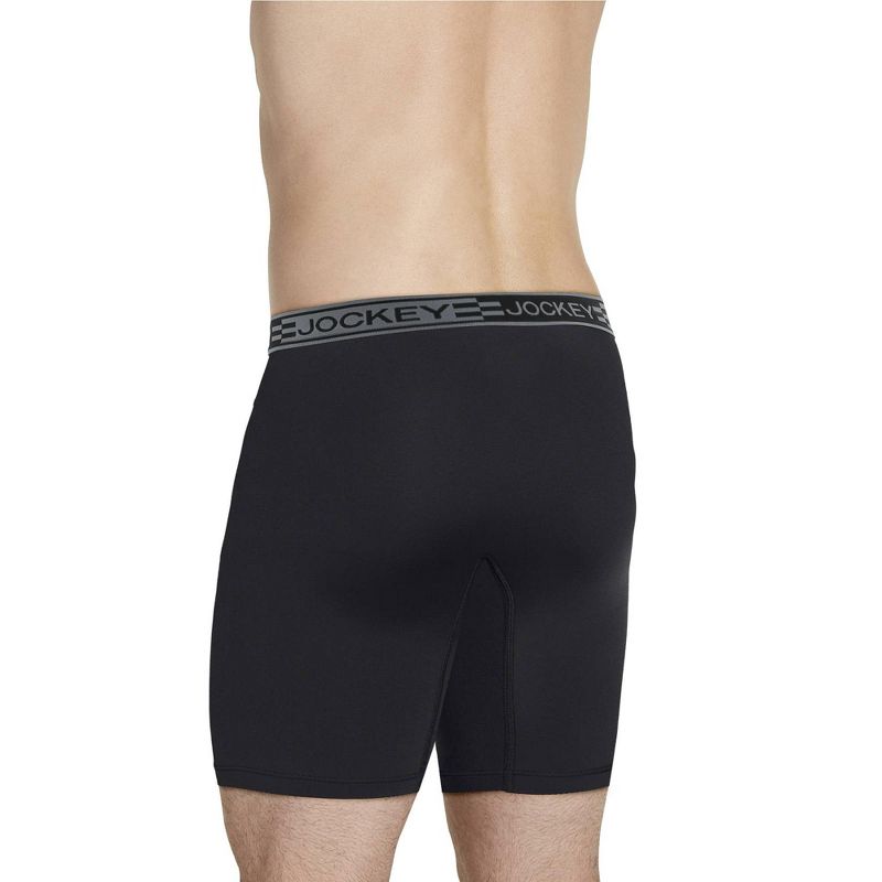 Jockey Men's Sport Cooling Mesh Performance 9" Midway Brief, 2 of 2