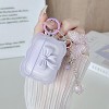 HTUTWOO Compatible with AirPods Pro 2/1 Case , 3D Bow Pattern iPods Pro 2 Cases with Keychain, Protective Case,Cleanner Kit for Girls Women - 4 of 4