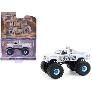 1988 Ford F-150 Monster Truck "Jersey Outlaw" White "Kings of Crunch" 1/64 Diecast Model Cars by Greenlight - 1 of 4