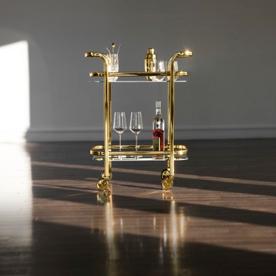 Viski Raye 16oz Clear Crystal Bordeaux Wine Glasses Set of 2