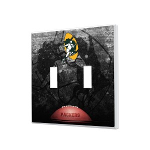 NFL NFC Historic Teams Legendary Hidden-Screw Light Switch Plate for Double Toggle - 1 of 4