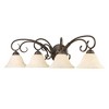 Golden Lighting Homestead 4 Light Bath Vanity - 2 of 4
