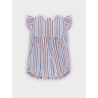 Girls' Striped Romper - Minhon