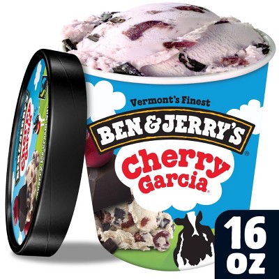 Ben & Jerry's Cherry Garcia Ice Cream - 16oz