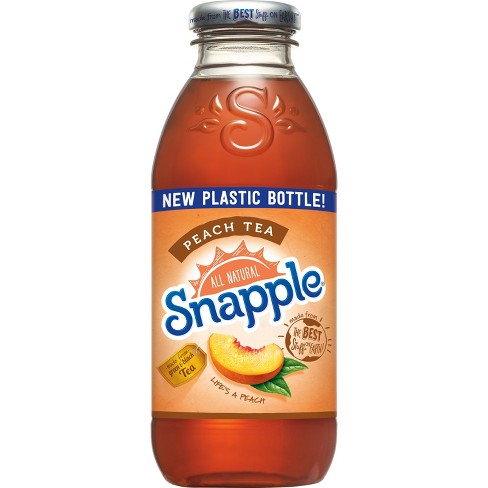 Snapple Peach Tea - 16 Fl Oz Bottle : Target