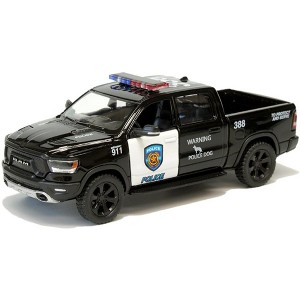 KiNSMART - 2019 Dodge Ram 1500 Pickup 1:46 5" Die Cast Metal Model Toy Truck Police Edition - 1 of 4