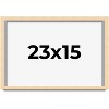 PosterPalooza | Classic Modern Yellow Picture Frame - UV Acrylic, Backing Board, Hanging Hardware Included - 2 of 4