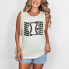 Simply Sage Market Women's Baseball Game Day Stacked Garment Dyed Heavy Weight Tank - 2 of 2