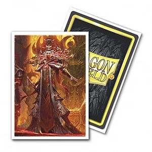 Dragon Shield: Flesh & Blood - Emperor of Volcor - Art, Matte Card Sleeves (100ct) - 1 of 2