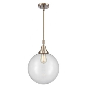 Beacon - 1 Light Stem Hung Mini Pendant In Industrial Style-16.13 Inches Tall and 12 Inches Wide - 1 of 1