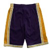 Boy's Nba Los Angeles Lakers Swingman Road Shorts - Mitchell & Ness - 2 of 2