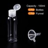 Unique Bargains Refillable Cosmetic Plastic Travel Spray Bottle with Funnel 3 Pcs - 3 of 4