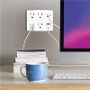 Ciao Tech 2 Pack Slim Multiport Charging Station 2 Outlets + 1 USB + 1 Type C w/ Surge Protection - 3 of 4