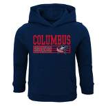 NHL Columbus Blue Jackets Boys' Poly Core Hooded Sweatshirt
