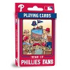 MasterPieces Officially Licensed MLB Philadelphia Phillies Fan Deck Playing Cards - 54 Card Deck - 2 of 4