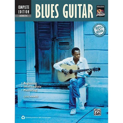 Alfred Acoustic Blues Guitar Method Complete Book with CD/DVD