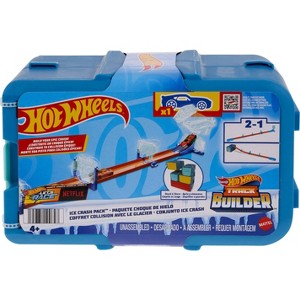 Hot Wheels Track Builder Ice Crash Pack Track Set - 1 of 4
