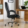 DOMETOUR PU Comfort Back Office Chair-Black - 2 of 4