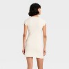 Women's Short Sleeve Ribbed Mini A-Line Dress - Universal Thread™ - 2 of 3