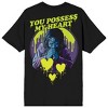 The Exorcist You Possess My Heart Crew Neck Short Sleeve Men's Black T-shirt - image 2 of 4