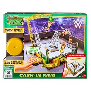WWE Money in the Bank Cash-In Wrestling Ring Playset - 1 of 3