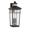Savoy House Kingsley 4 - Light Wall Light in  Matte Black/Warm Brass - 4 of 4