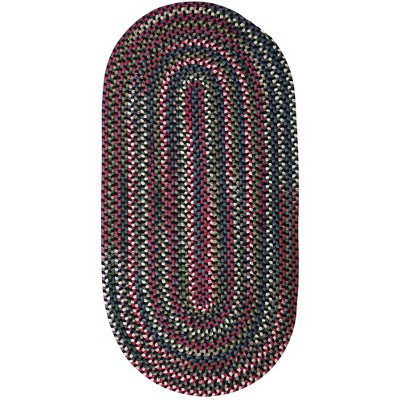 Colonial Mills Chestnut Knoll - Black Satin 2 Ft x12 Ft Runner (Oval) Rug Indoor 65% Nylon/35% Polypropylene