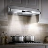 Range Hood Insert 30 Inch 900 CFM with 9 Speed Fan,Convenient Gesture Touch Control, ETL Listed, 3W LED Light Strip, Touch Control, Baffle & Charcoal Filters - 3 of 4