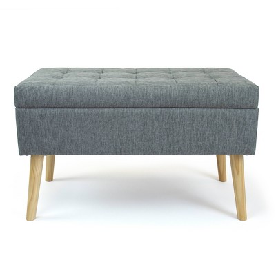 target storage ottoman grey