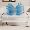 MAYEERTY Double Layered Rectangular Coffee Table for Living Rooms and Bedrooms - 4 of 4
