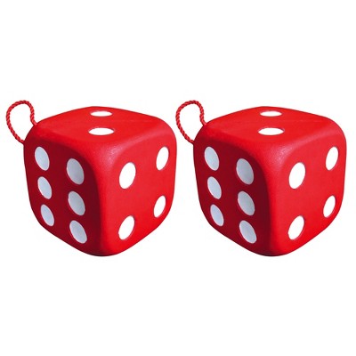 Morrell Targets High Roller Foam 6 Sided Archery Target Accessory with 21 Combos for Crossbow, Compound, Traditional Bow, and Airbow, 2 Pack, Red