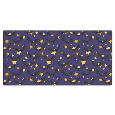 Avenie Halloween Bats Desk Mat - Deny Designs