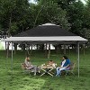 13X13 Pop Up Gazebo, Canopy Tent with Double Roof, Outdoor Gazebo for Backyard & Patio, Gazebo Tent Large Outdoor Sun Protection Shade for Lawn - 3 of 4
