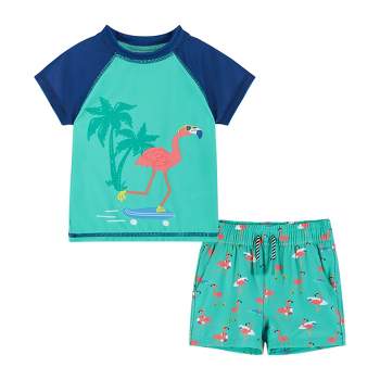 KUKUKID Flamingo Pattern Summer Sleeveless T Shirt For Baby Boys And Girls  Sister/Brother Matching Clothing For Kids 210619 From Jiao09, $9.92