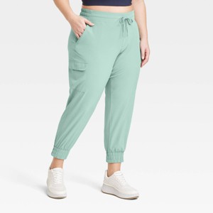 Women's Active Light Mid-Rise Cargo Joggers - All In Motion™ - 1 of 3