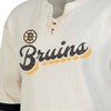 NHL Boston Bruins Women's Natural Long Sleeve Fleece Hooded Sweatshirt - 3 of 3