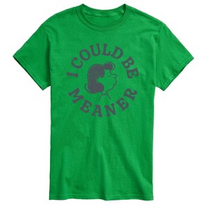 Men's - Peanuts - I Could Be Meaner Lucy Short Sleeve Graphic T-Shirt - 1 of 4