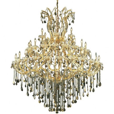 Elegant Lighting Maria Theresa 49 - Light Chandelier in  Gold