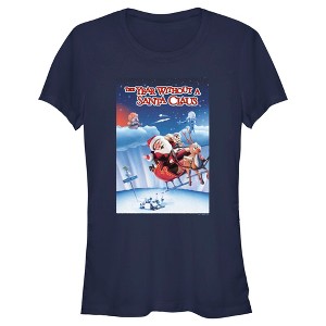 Juniors Womens The Year Without a Santa Claus Poster T-Shirt - 1 of 4