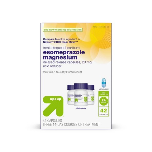 Esomeprazole Clear Mini - 42ct - up & up™ - image 1 of 4