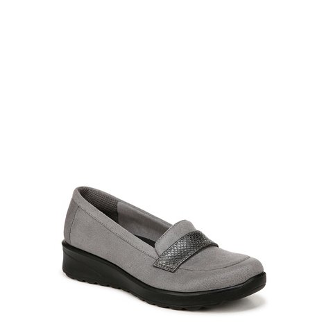 Женские туфли Bzees for Lifestride BZees Womens Gamma 2 Comfort Loafer Loafer Graphite 9 W