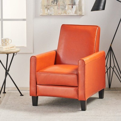 NicBex Linen Accent Chair,Upholstered Living Room Chairs with High Backrest,Modern Armchair,Adjustable Push Back Accent Chairs for Living Room