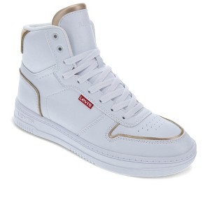 Levi's Womens Drive Hi Synthetic Leather Casual Hightop Sneaker Shoe - 1 of 4
