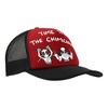 Deadpool & Wolverine Time To Make The Chimichanga Red & Black Trucker Hat - 3 of 4