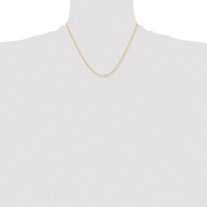 Chisel Stainless Steel Polished Yellow IP-plated 2.3mm 18" Cable Chain Necklace - 1 of 4