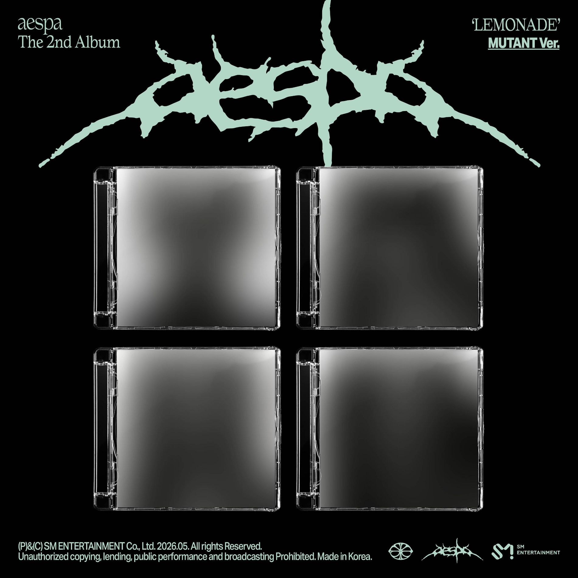aespa - The 2nd Album ‘LEMONADE’ (MUTANT Ver.) (CD)