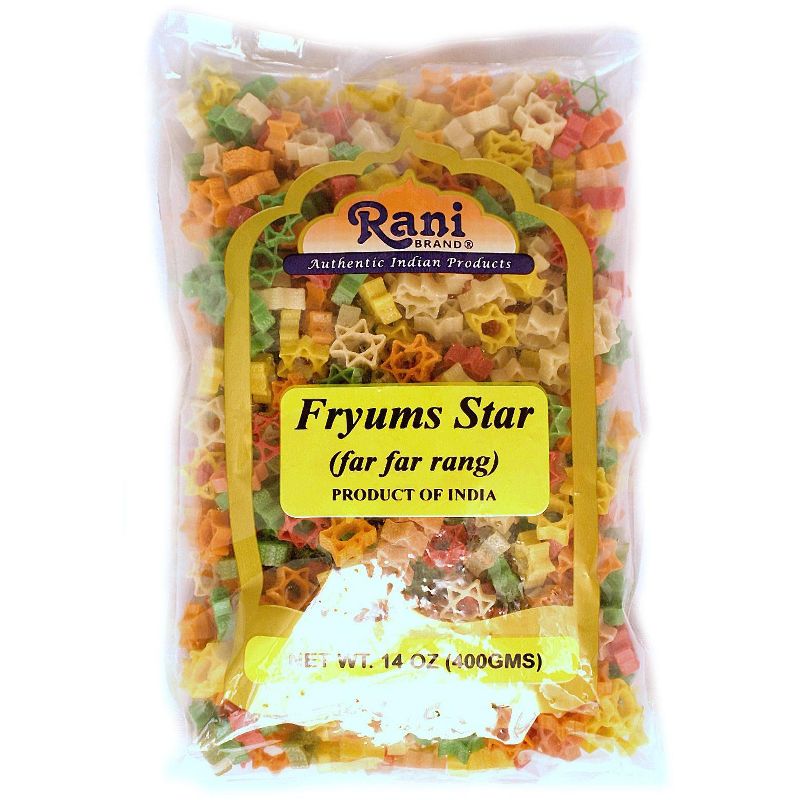 Far Far / Fryums (Star Shape) -  Rani Brand Authentic Indian Products, 1 of 3