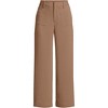 Lands' End Women's Crepe High Rise Patch Pocket Wide Leg Crop Pants - 3 of 3