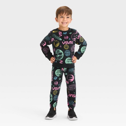 Kids nasa pajamas hot sale