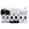 Hudson Baby Infant Girl Headband and Socks Giftset, Black Silver, One Size - 2 of 4